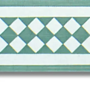 Veilige Betaling Bordo 10x20 cm Arlecchino grigio Ceramica Lantiga
