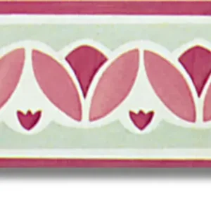 Goedkoop Bordo 10x20 cm Tulipani rosa Ceramica Lantiga
