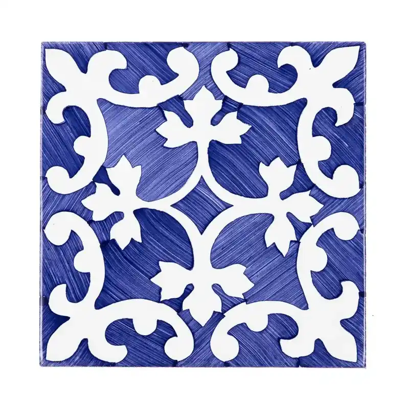 Koop Vandaag Piastrella idraulica Almazora blu 14x14 cm Ceramica Lantiga