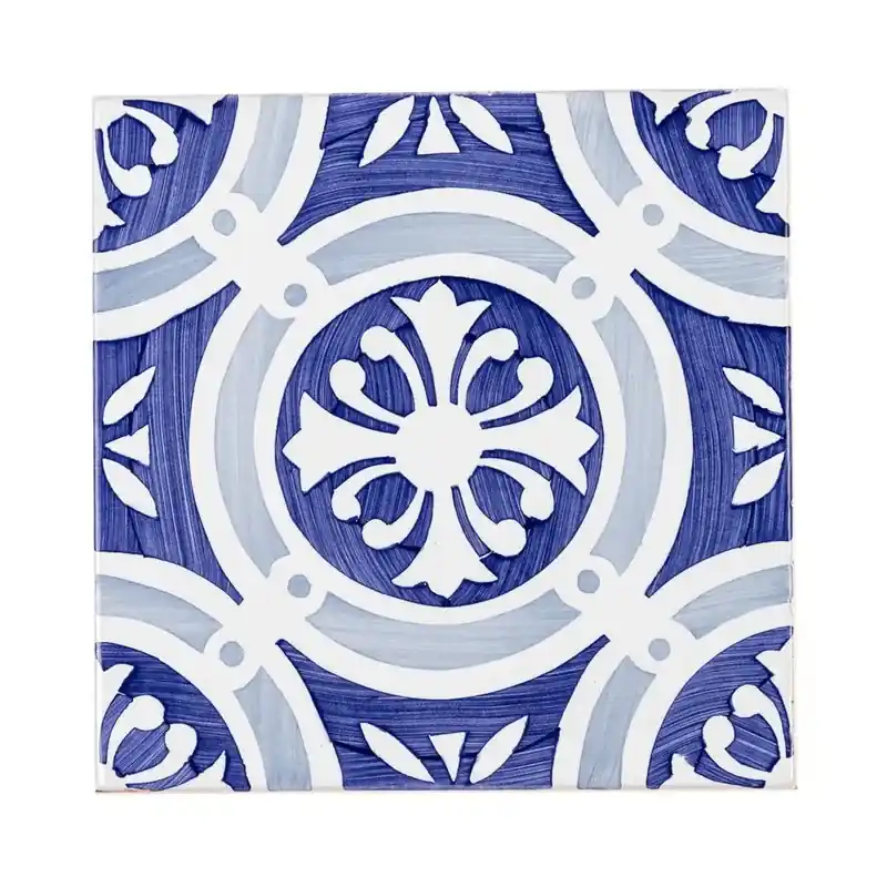 Beperkte Voorraad Piastrella idraulica Morella blu 14x14 cm Ceramica Lantiga