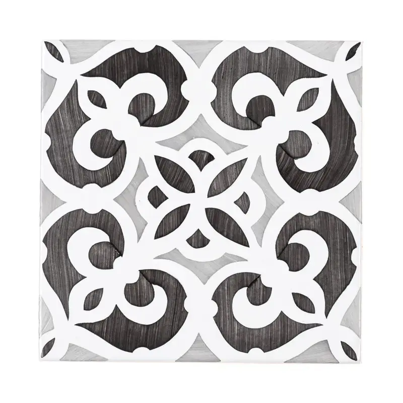Gereduceerde Prijs Piastrella idraulica Sitjes ardesia 14x14 cm Ceramica Lantiga