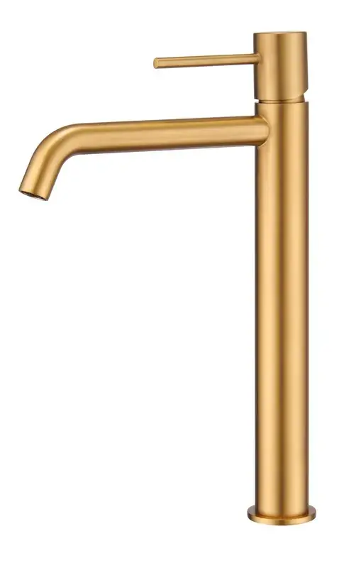 Finale Uitverkoop Rubinetto monocomando lavabo Monza oro spazzolato BDM039-3OC Imex