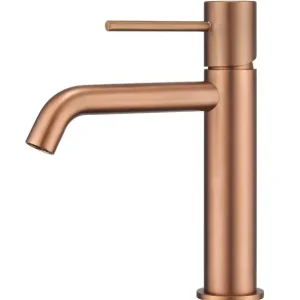 Rubinetto lavabo Monza oro rosa spazzolato BDM039-1ORC Imex Betaalbaar