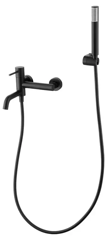 Hete Deal Miscelatore bagno e doccia Monza nero opaco BDM039-4NG Imex