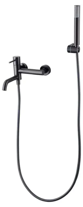 Koop Online Miscelatore bagno e doccia Monza canna di fucile nero BDM039-4BGM Imex