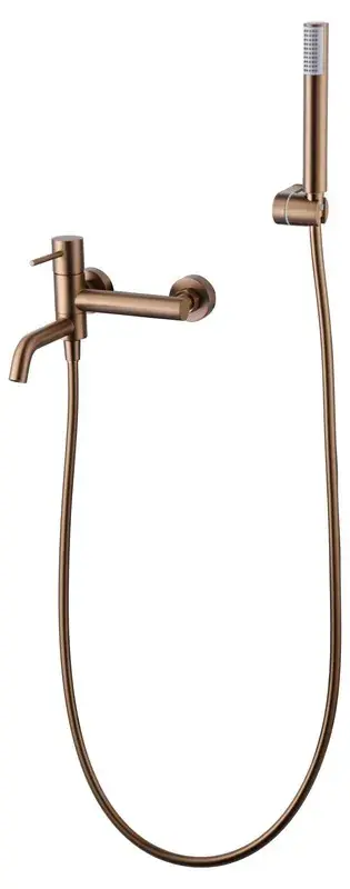 Tijdelijk Beschikbaar Miscelatore bagno e doccia Monza oro spazzolato-rosa BDM039-4ORC Imex