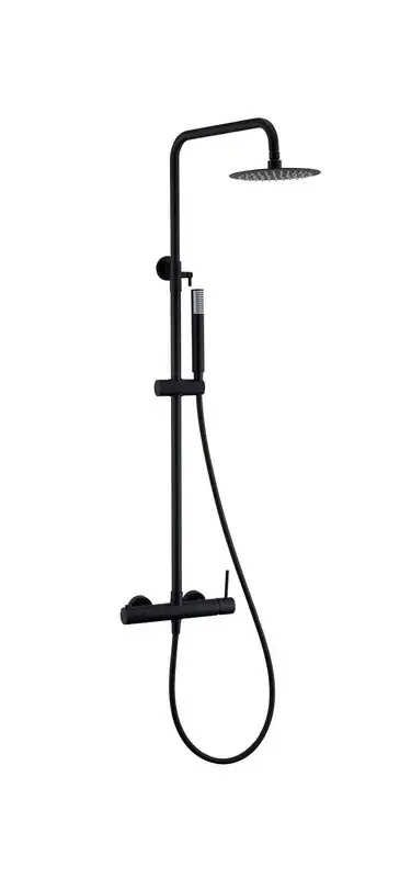 Asta doccia monocomando Monza nero opaco BDM039/NG Imex Premium