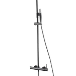 Asta doccia monocomando Monza canna di fucile nero BDM039/BGM Imex Bestel Nu