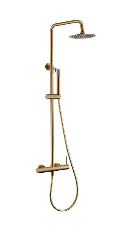 Asta doccia monocomando Monza oro spazzolato BDM039/OC Imex Lage Kosten