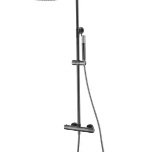 Flitsaanbieding Asta doccia termostatica Monza canna di fucile nero BTM039/BGM Imex