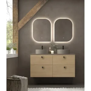Set di mobili Carmen 2 cassetti con piano K coffee e lavello K coffee circle colore 25 Avila due Gecertificeerd
