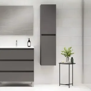 Speciale Aanbieding Cenere 3 cassetti con lavello piatto in ceramica Visobath