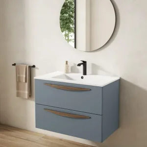 Mobile Arco Avió 2 cassetti con lavabo in ceramica Visobath Bestel Nu