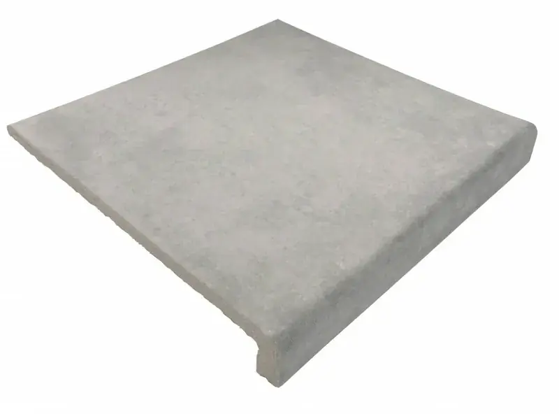 Ares Scalino in Porcellana Antiscivolo Acciaio 33x33 cm 4 pezzi Keros Uitverkoop