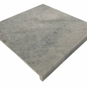 Laatste Versie Redstone Scalino in Porcellana Antiscivolo Acciaio 33x33 cm 4 pezzi Keros