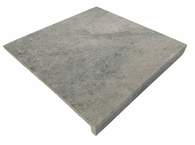 Laatste Versie Redstone Scalino in Porcellana Antiscivolo Acciaio 33x33 cm 4 pezzi Keros
