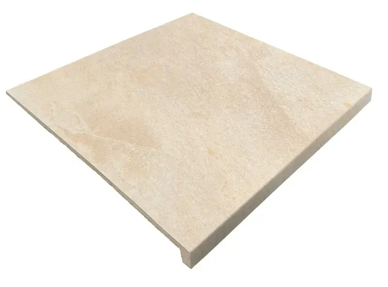Redstone Beige Scalino Scalino Porcellana Antiscivolo 33x33 cm 4 pezzi Keros Dagaanbieding