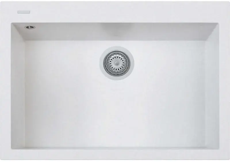 Gratis Retour Lavello Cucina One Bianco Opale 760x500 mm Plados