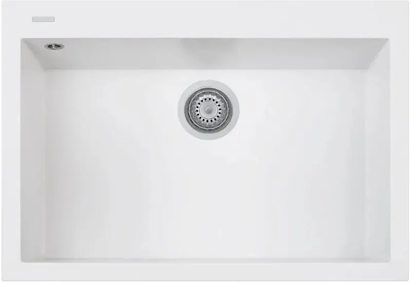 Direct Beschikbaar Lavello Cucina One Bianco 560×500 mm Plados