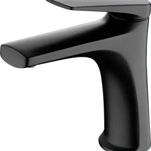 Delos Rubinetto Lavabo Monocomando Nero Opaco BDD055-1NG Imex Gecertificeerd