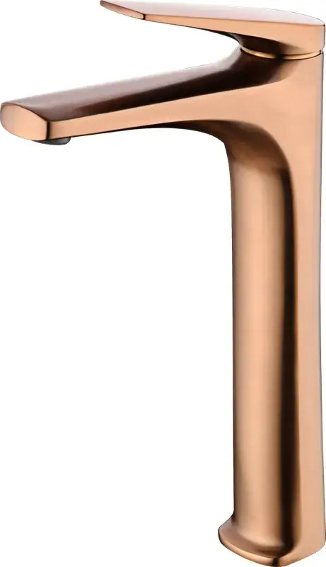 Beperkt Aanbod Delos Rubinetto Lavabo Monocomando Alto Oro Rosa Spazzolato BDD055-3ORC Imex