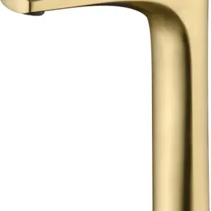 Direct Beschikbaar Delos Rubinetto Lavabo Monocomando Alto Oro Spazzolato BDD055-3OC Imex