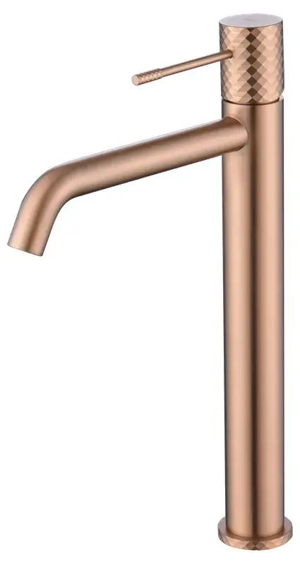Koop Vandaag Miscelatore lavabo alto Imex Genova oro rosa spazzolato BDG053-3ORC