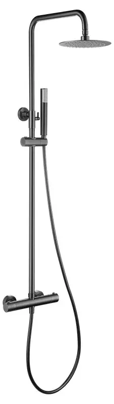 Barra doccia termostatica Genova Black Gun Metal BTG053/BGM Imex Rechtstreeks Van De Fabrikant