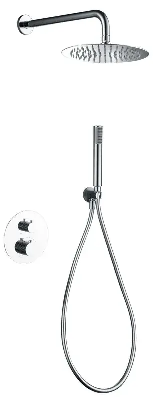 Genova Set doccia termostatico da incasso cromato GTG053 Imex Uitverkoop