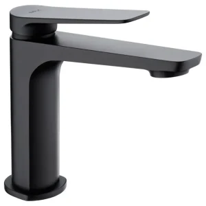 Veilige Betaling Miscelatore monocomando lavabo Naples Nero opaco BDN047-1NG Imex