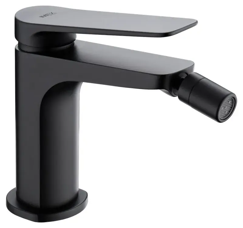 Weekendaanbieding Miscelatore monocomando bidet Naples Nero opaco BDN047-2NG Imex
