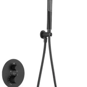 Set doccia termostatico incasso nero opaco Naples GTN047/NG Imex Fabrieksprijs