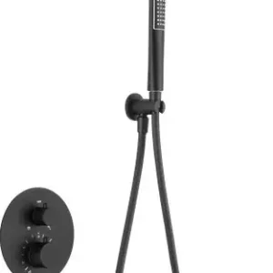 Salerno Nero Opaco GTS060/NG Set Doccia Termostatico Imex Incasso Meest Verkocht