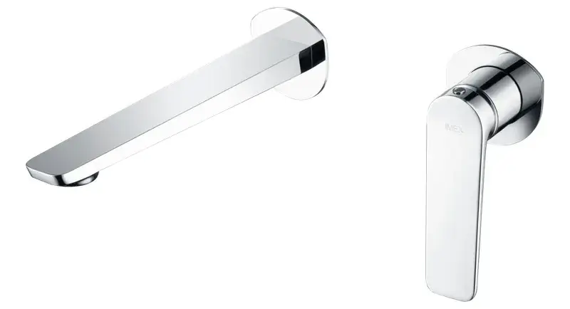Koopje Miscelatore monocomando per lavabo nascosto cromato Naples GLN047 Imex