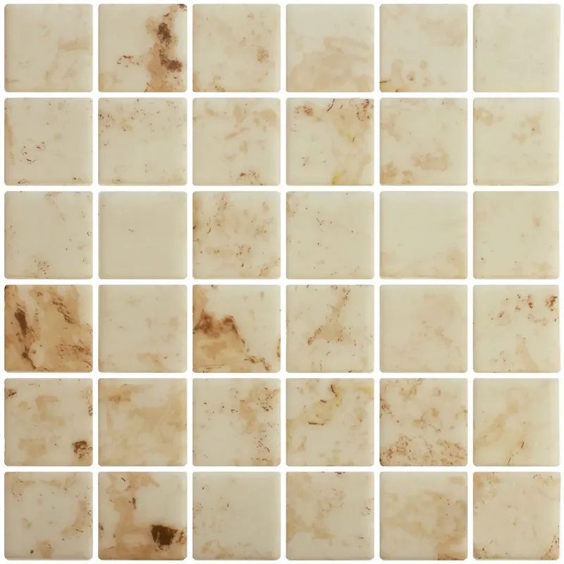 Inkfinity Dolce Siena Piastrelle di vetro antiscivolo opache 5x5 Scatola 2m2 20 pezzi Togama Exclusieve Aanbieding