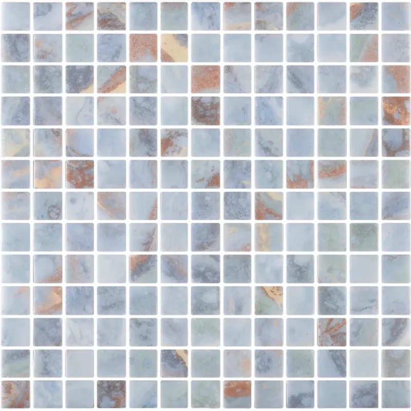 Inkfinity Mythos Milos Scatola di piastrelle lucide 2,5x2,5 2m2 20 pezzi Togama Gratis Retour