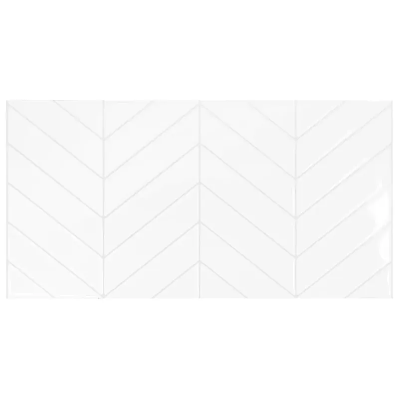 Gecertificeerd Piastrelle adesive Chevron Block 57,35 cm x 29,41 cm Confezione da 2 piastrelle Smarttiles