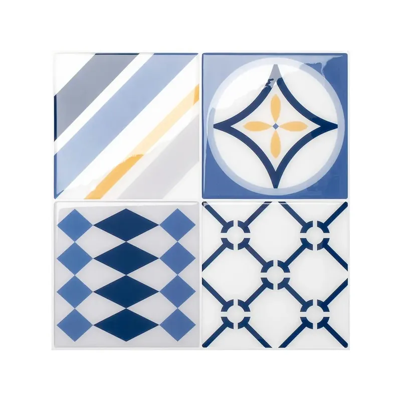 Piastrella adesiva Vintage Azur 22,86 cm x 22,86 cm The Smarttiles PACK 4 pezzi Betaalbaar