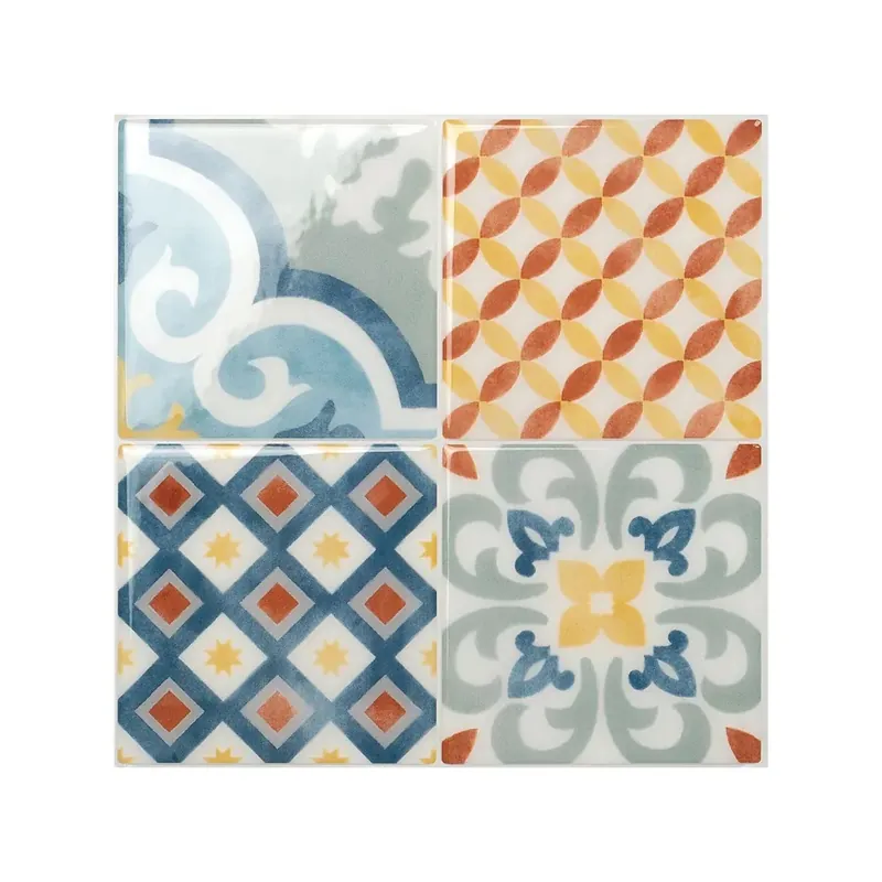 Merkproduct Piastrella adesiva Almada Vintage 22,86 cm x 22,86 cm The Smarttiles PACK 4 pezzi