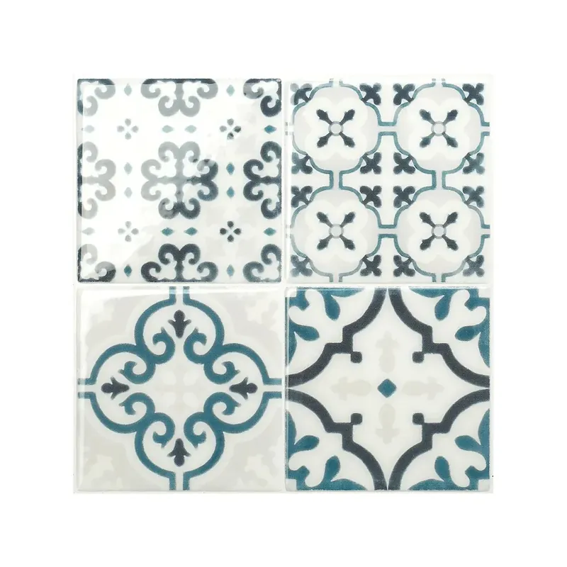Korting Piastrella adesiva Vintage Marine 22,86 cm x 22,86 cm Smarttiles PACK 4 pezzi