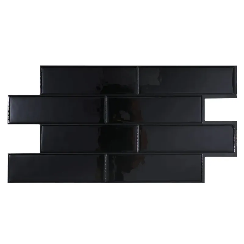 Nieuw Piastrella adesiva Oslo Nero 57,30 cm x 27,64 cm The Smart Tiles CONFEZIONE da 4 pezzi
