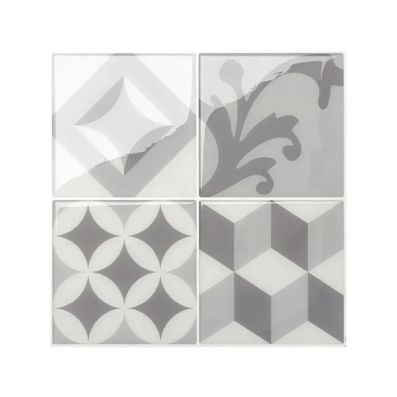 Piastrella adesiva Vintage Rooster 9" x 9" The Smarttiles PACK 4 pezzi Tijdelijk Beschikbaar