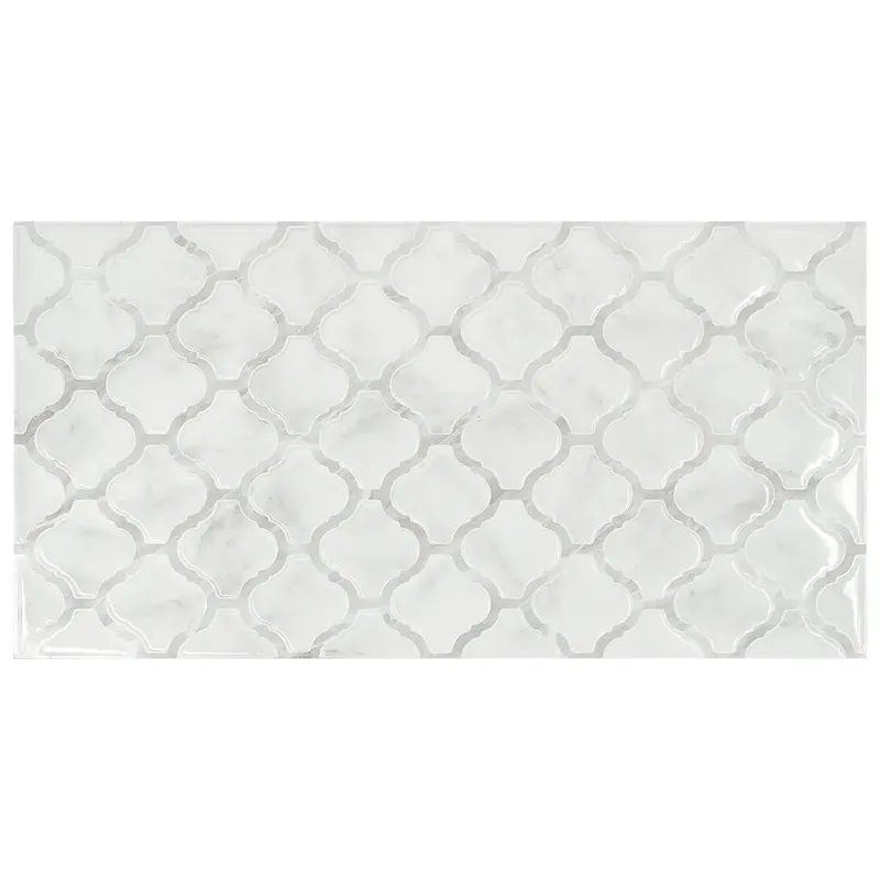 Gereduceerde Prijs Piastrella adesiva in blocchi di marmo Arabesque 57,35 cm x 29,41 cm Confezione Smarttiles da 2 piastrelle
