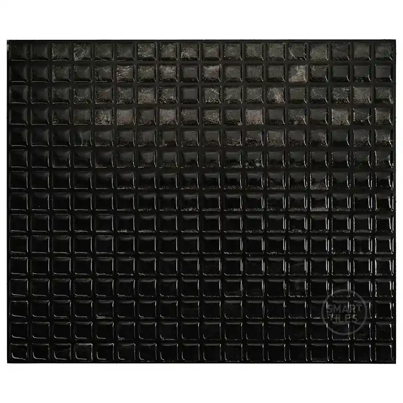 Piastrella adesiva nera minimale 29,34 cm x 24,49 cm Smarttiles CONFEZIONE 4 pezzi Bestseller