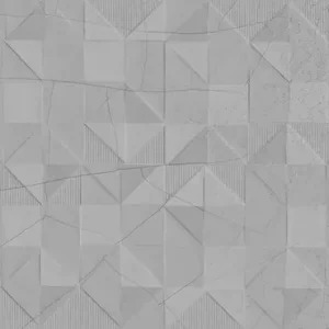 Direct Beschikbaar Scatola di piastrelle origami grigio screpolato 44,63x119,3 cm 1,60 m2 Aparici
