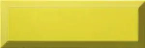 Beperkte Voorraad Scatola di piastrelle bisellate in Glossy Lemon 10x30 cm 1,02 m2 Ribesalbes