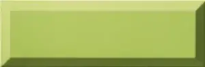 Scatola di piastrelle bisellate lucide menta 10x30 cm 1,02 m2 Ribesalbes Alleen Vandaag