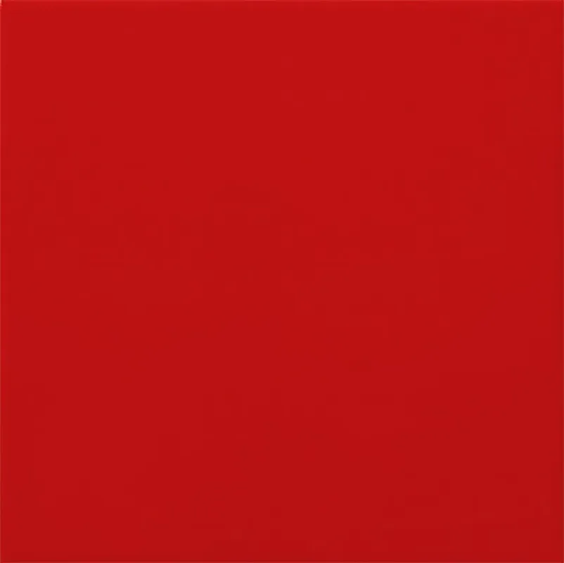 Shop Nu Scatola di piastrelle lisce rosse opache 20x20 cm Ribesalbes