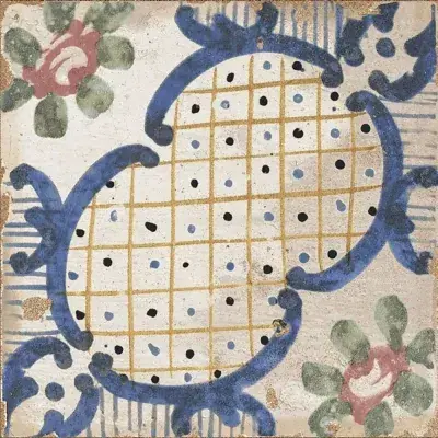 Scatola in porcellana Antille caraibiche 15x15cm Ribesalbes Beste Prijs