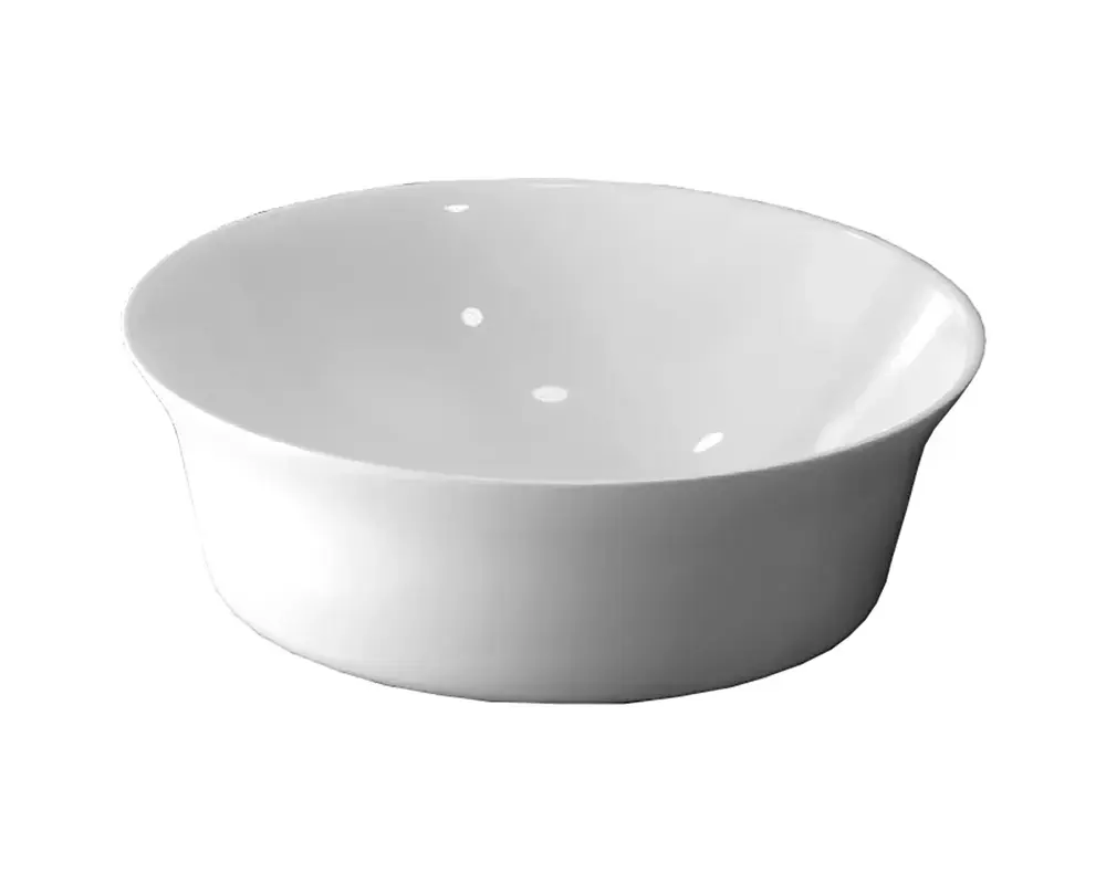 Premium Lavabo da appoggio in porcellana Ajax 42x12 cm